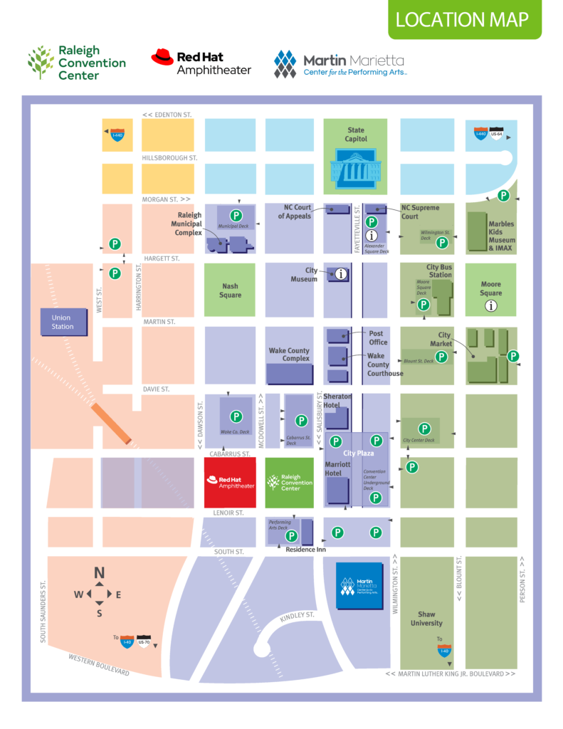 Directions & Parking - NC Opera